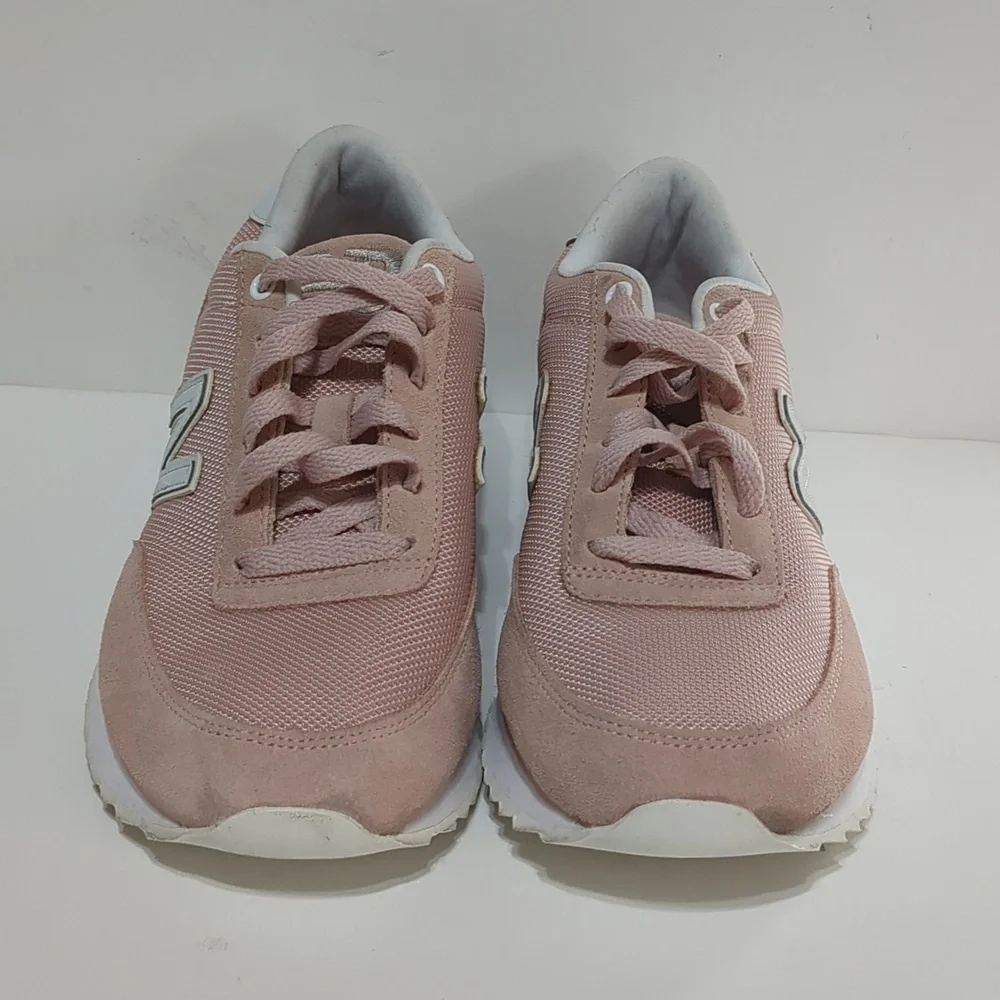 New Balance pink and white Women’s 501 Ripple Sole in white size 7.5 - Picture 2 of 7